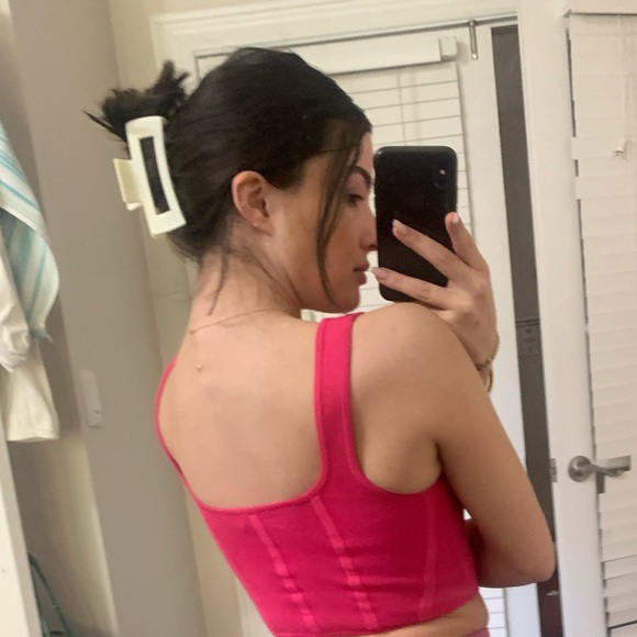 Aritzia Nathalie sweater corset top never worn size 2XS - Picture 3 of 4